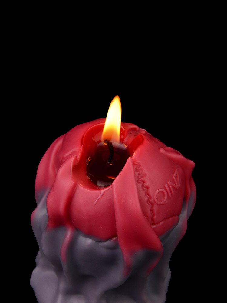 Bleeding Skull Wax Play Scented Candle-bigfire