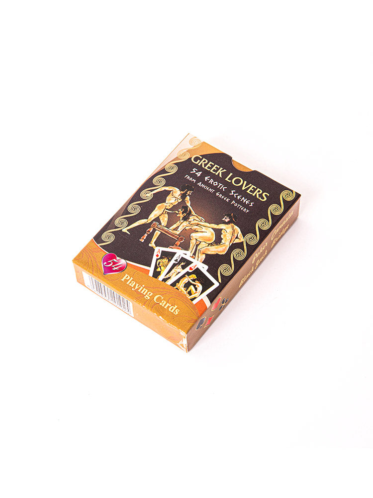 Greek Lovers Playing Card-back