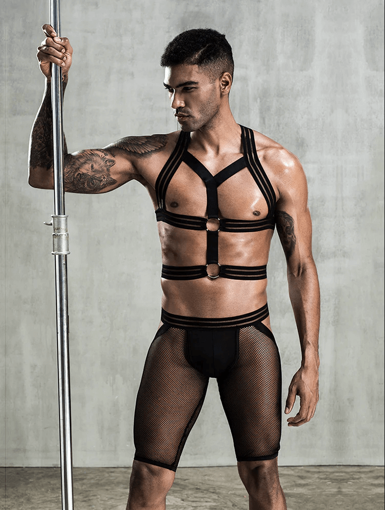 Guy's Sexy Sleek Lingerie Set
