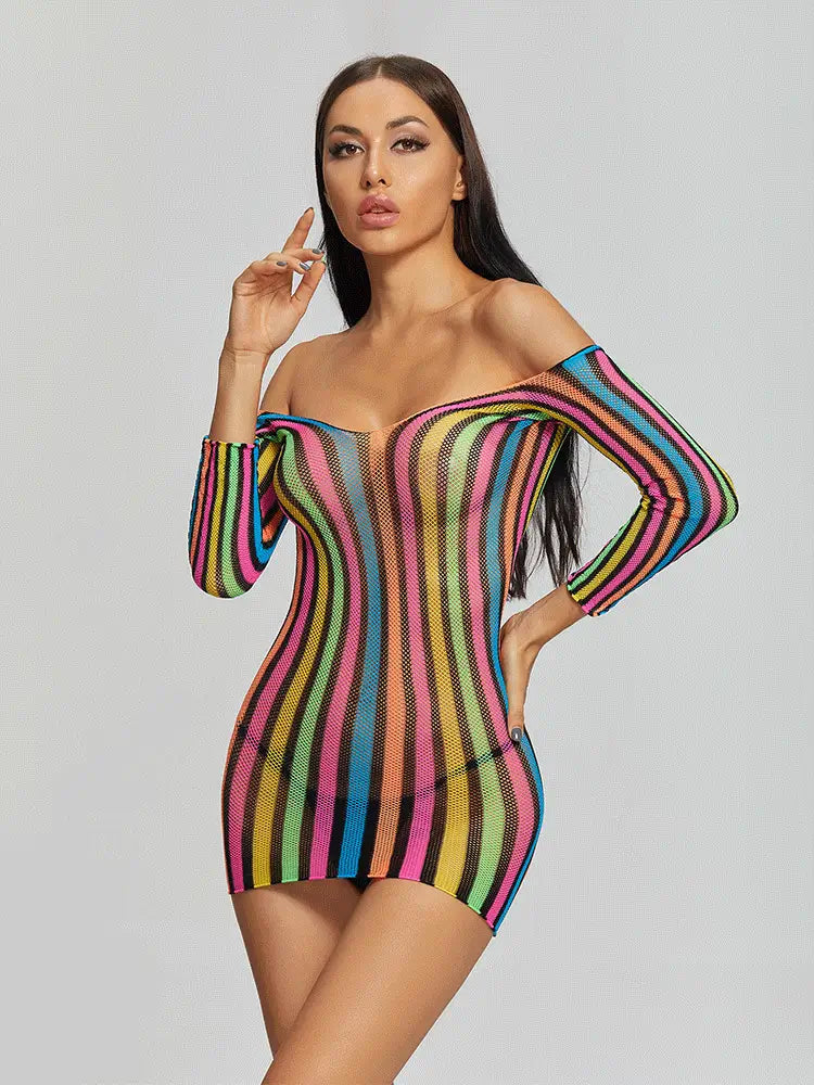 Rainbow-Sheer-Bodystocking-Dress-02