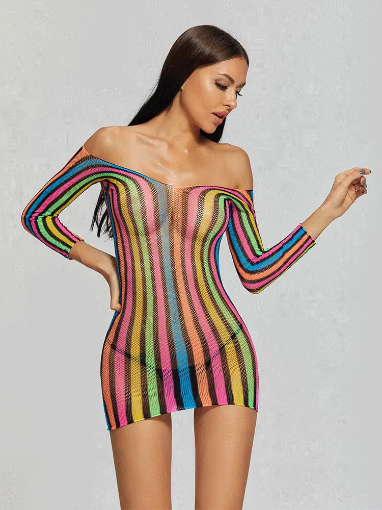 Rainbow-Sheer-Bodystocking-Dress-06