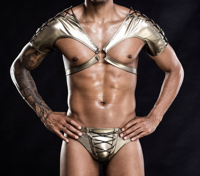 Guy’s Greek Gold Lingerie Set