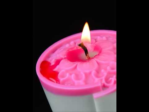 Bouquet Shaped Wax Play Scented Candle Video | Scented Candle Gift Set | Low Temp Candle | Foreplay Ideas
